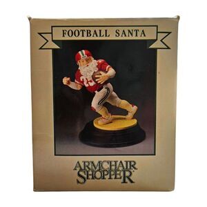 Vintage Football Santa Armchair‎ Shopper House Of Lloyd 1994 With Box